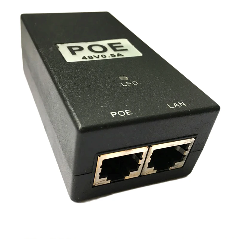 ESCAM – adaptateur de vidéosurveillance POE 48v, 0,5 a, 15.4W, alimentation Ethernet pour caméra IP, téléphone