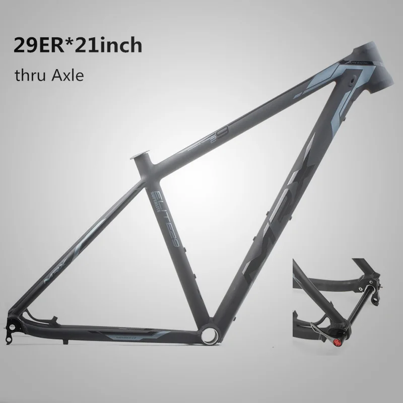 Легкий вес сплав алюминий 29 MTB горный велосипед рама 19/21 дюймов велосипедные рамы с 142*12 мм через ось