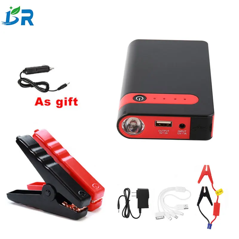  Mini Car Jump Starter Power Bank 12V 400A Peak Current Starting Device Booster Petrol Diesel Car St