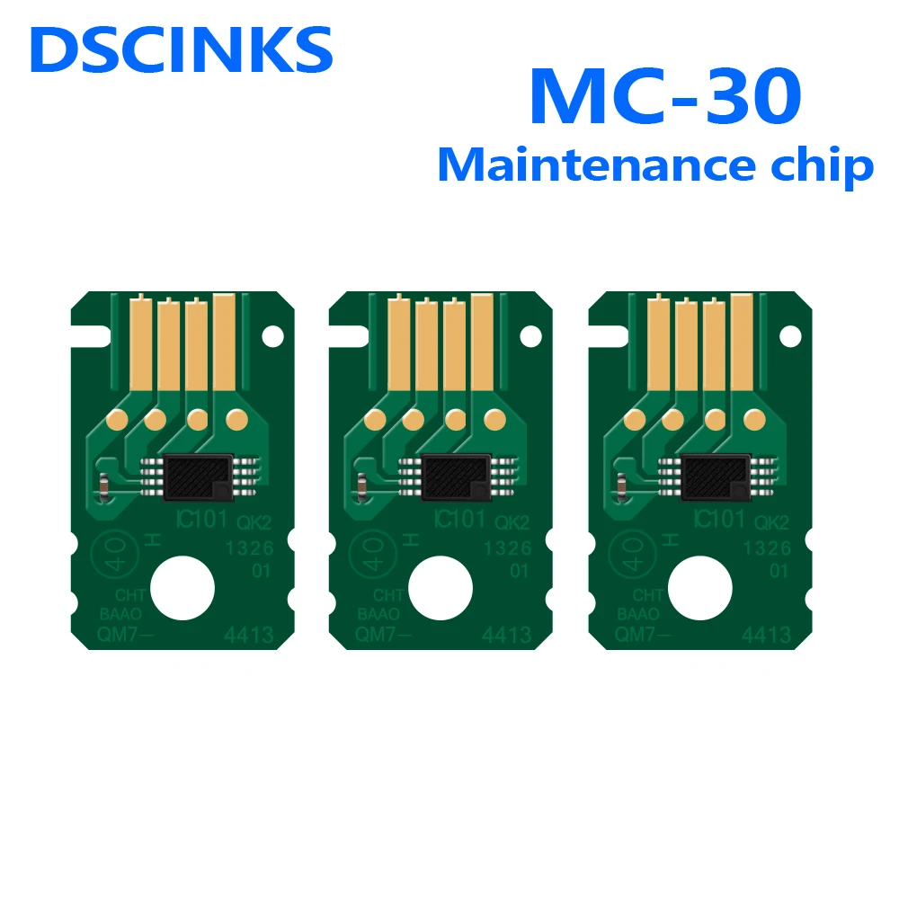 1PC / 3PCS MC-30 MC30 Maintenance Tank Chip Canon Pro 560s 540 540S 520 2000 4000 4000s 6000s Printer Waste Ink Tank Chips cartridge chip