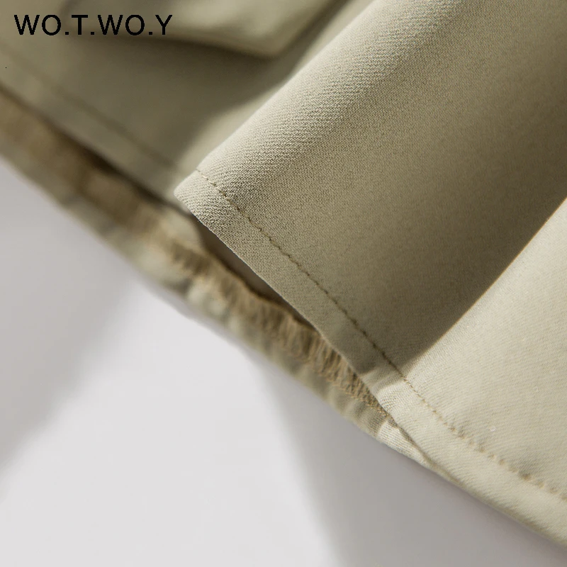 Plain Green Sashes T shirts Women 2019 Spring Summer Casual O-Neck Belt T-shirt Female Yellow Solid Woven Tops Harajuku