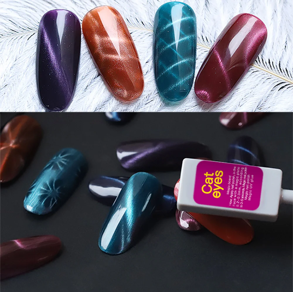 6 pcs/set Magnet Gel Polish for Nail Manicure