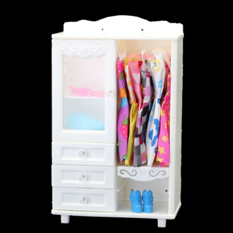 girls white wardrobe