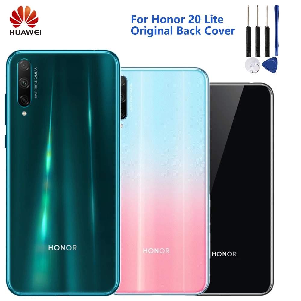 Оригинальный чехол для задней панели HUAWEI с аккумулятором Huawei Honor 20 Lite Задняя