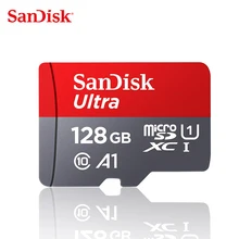 SanDisk Ultra A1 Memory Card 32GB 64GB 128GB Micro SD Card 200GB 256GB 400GB 16GB UHS-I TF Card Class10 MicroSD
