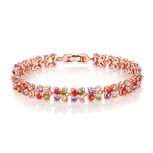 Bettyue, новинка, Модный женский браслет в виде цветка с четырьмя листьями, AAA, кубический циркон, яркие ювелирные изделия, вечерние, подарки для друзей