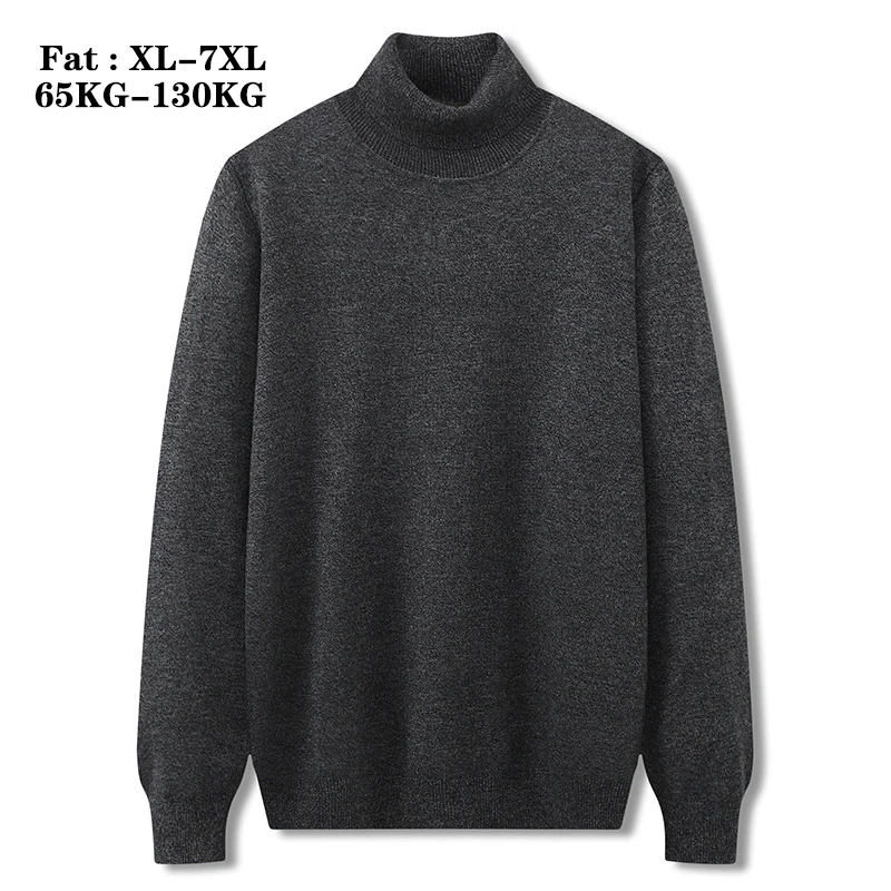 ^Cheap QUANBO 2019 autumn winter new turtleneck sweater men's youth fat loose basic knitwear texture sweaters plus size brand clothing ^Cheap QUANBO 2019 autumn winter new turtleneck sweater men's youth fat loose basic knitwear texture sweaters plus size brand clothing