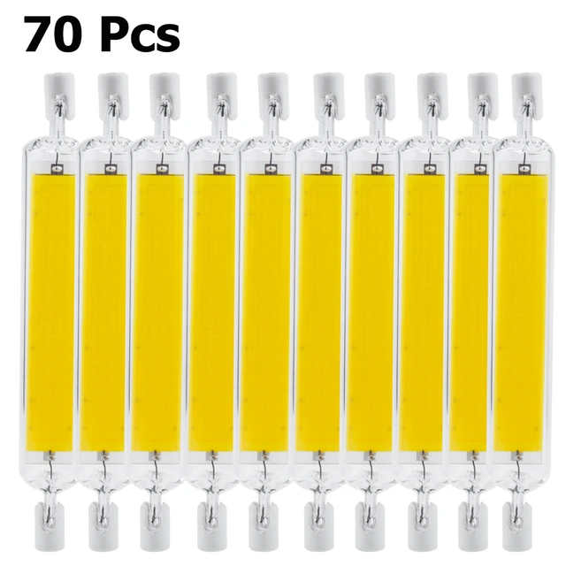 LED R7S Halogen Bulb 10W 78mm 20W 118mm Glass COB Tube Lamp Dimmable  Replace DHL