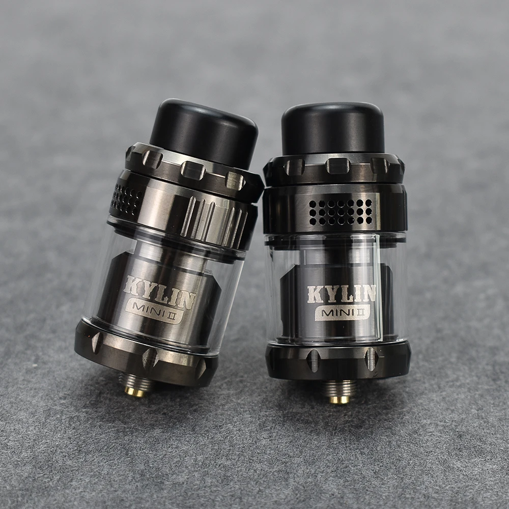 

Atomizer Kylin Mini V2 RTA 316ss Single Coil rta 3ml/5ml 24.4mm Rebuildable E-Cigarette Tank vs Zeus x rta siren v2 rta