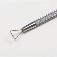 Двухголовая Алмазная ручка, Овощечистка, демонтаж лака для ногтей, клей для фототерапии, пластиковый маникюр, steelpusing Resurrection