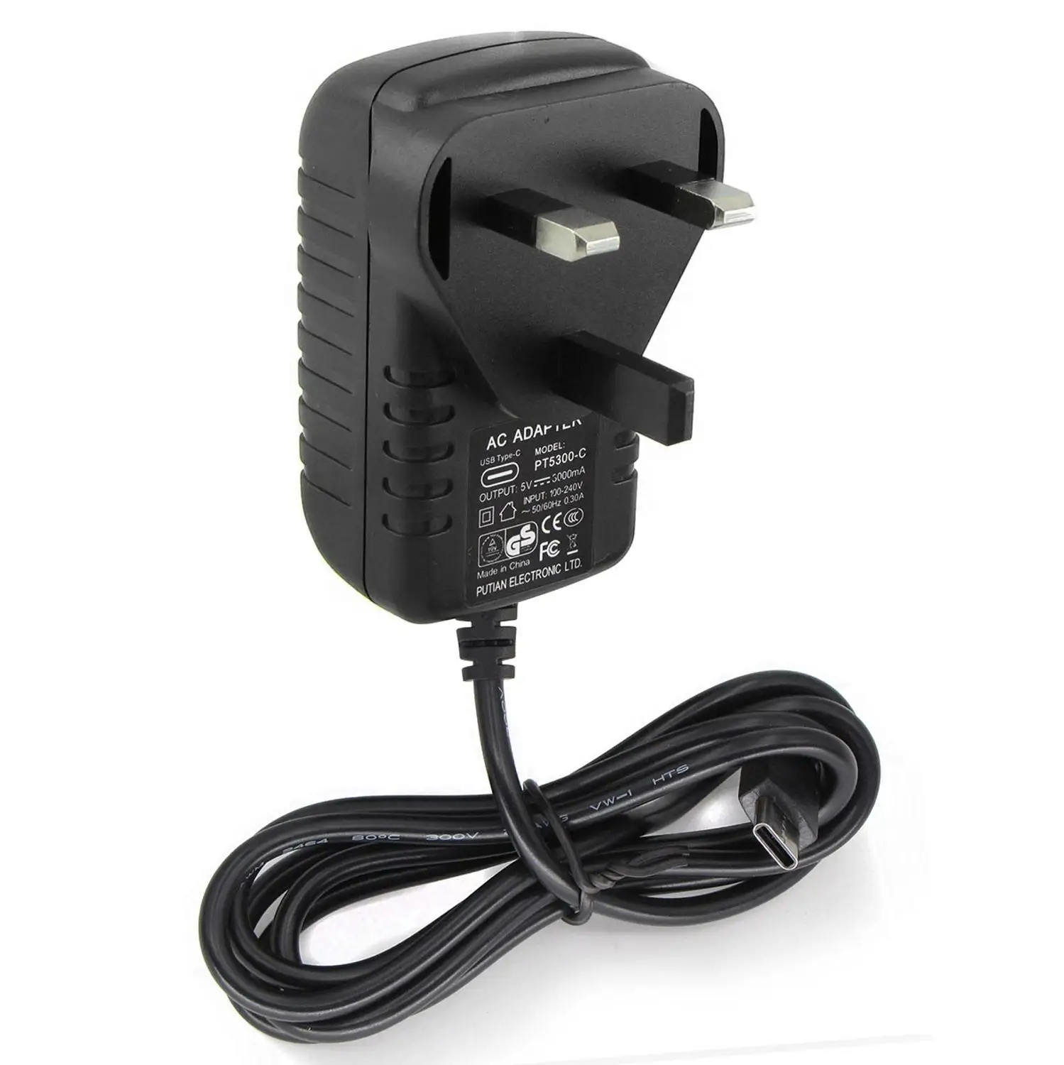 UK power adapter Raspberry PI 4 адаптер питания PI 4B Модель B 5V3A 5 V/3A 3000mA usb type-C зарядное устройство блок питания Блок питания выключатель питания - Цвет: UK power adapter