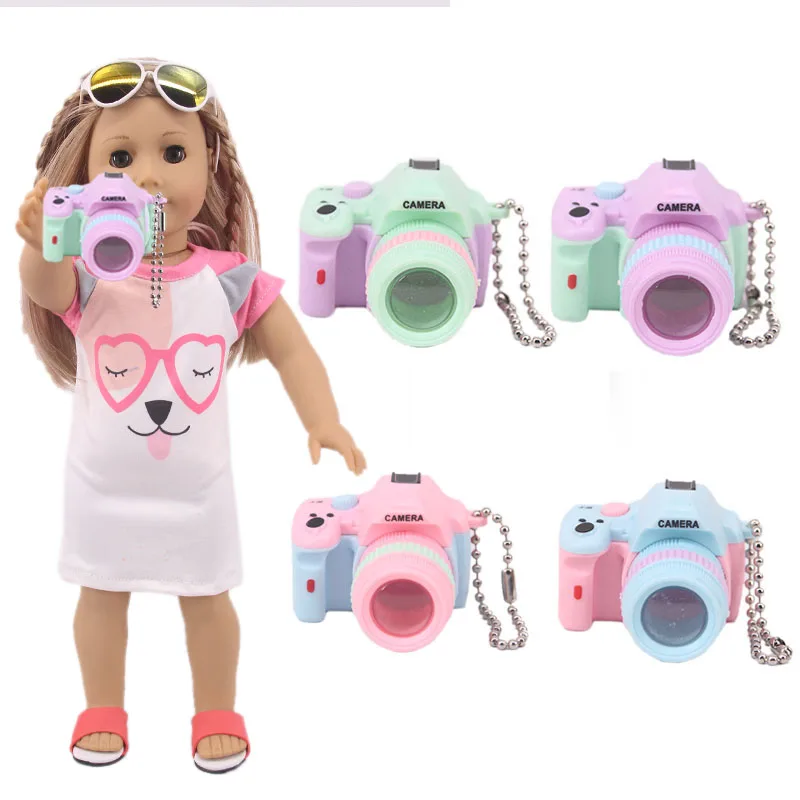 Doll Accessories, 4 Kinds Of Doll Cameras, Suitable For 43cm Bald Dolls