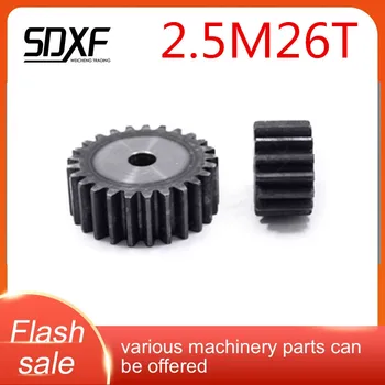 

2.5M plane gear 45# steel, 26 teeth to 41teeth processing holes need to be processed by themselves