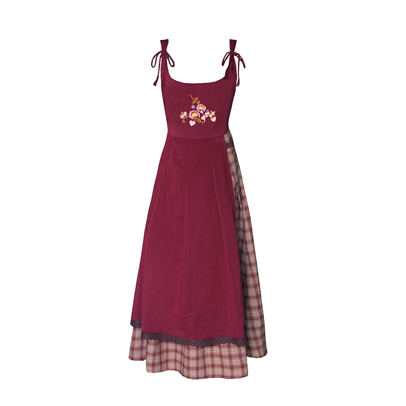 2020 Spring Autumn Women Pastoral Style Retro