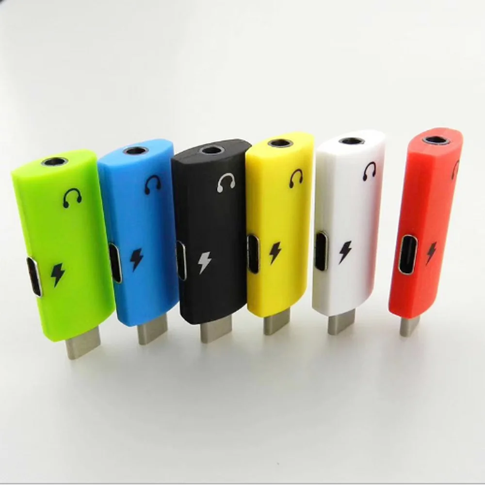 2 в 1 разъем для наушников адаптер usb тип-c до 3,5 мм аудио Aux кабель Зарядка конвертер для huawei/samsung