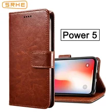 SRHE для Ulefone Мощность 5 Чехол Флип кожаный с магнитом кошелек Обложка для Ulefone Мощность 5S Мощность 5 случаях