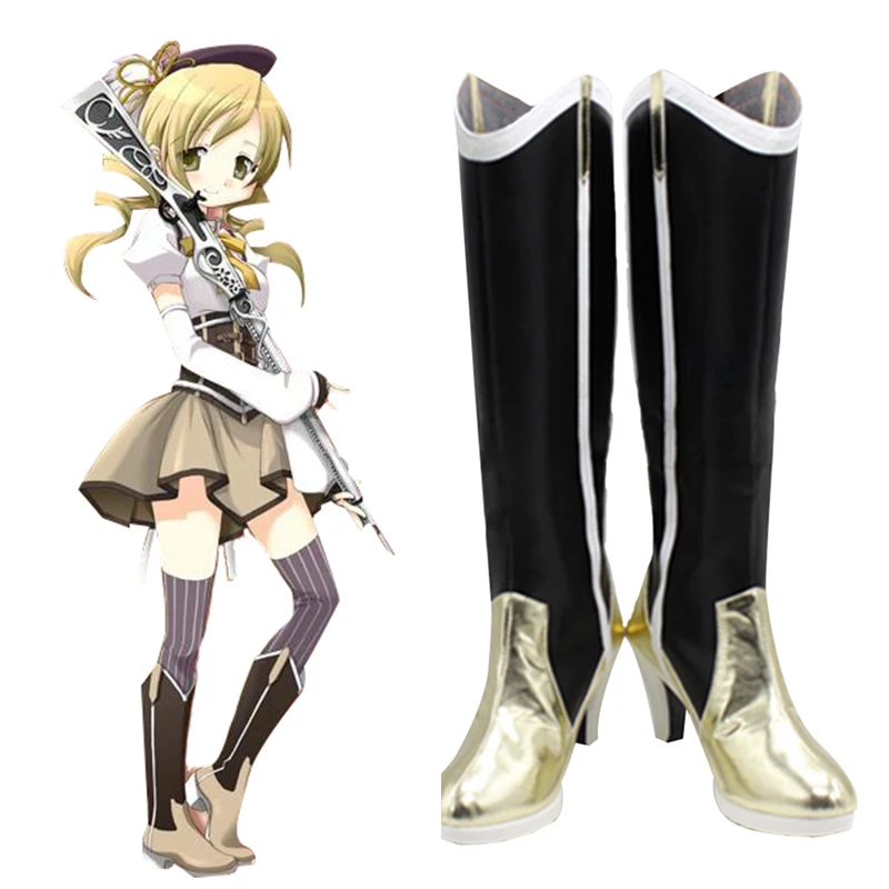 Женские сапоги для косплея Puella Magi Tomoe Mami | Тематическая одежда и униформа