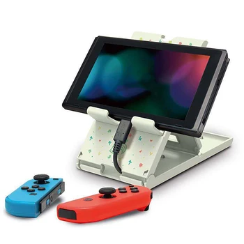 

Adjustable Stand For Animal Crossing Theme Foldable Bracket Holder For Nintend Switch NS/ Switch Lite Game Console Cradle Parts