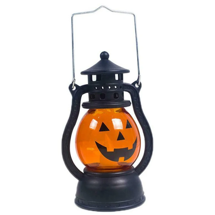 Хэллоуин украшения бумажный светодиодный фонарь висящая Тыква Лампа вечерние реквизит для дома LB88