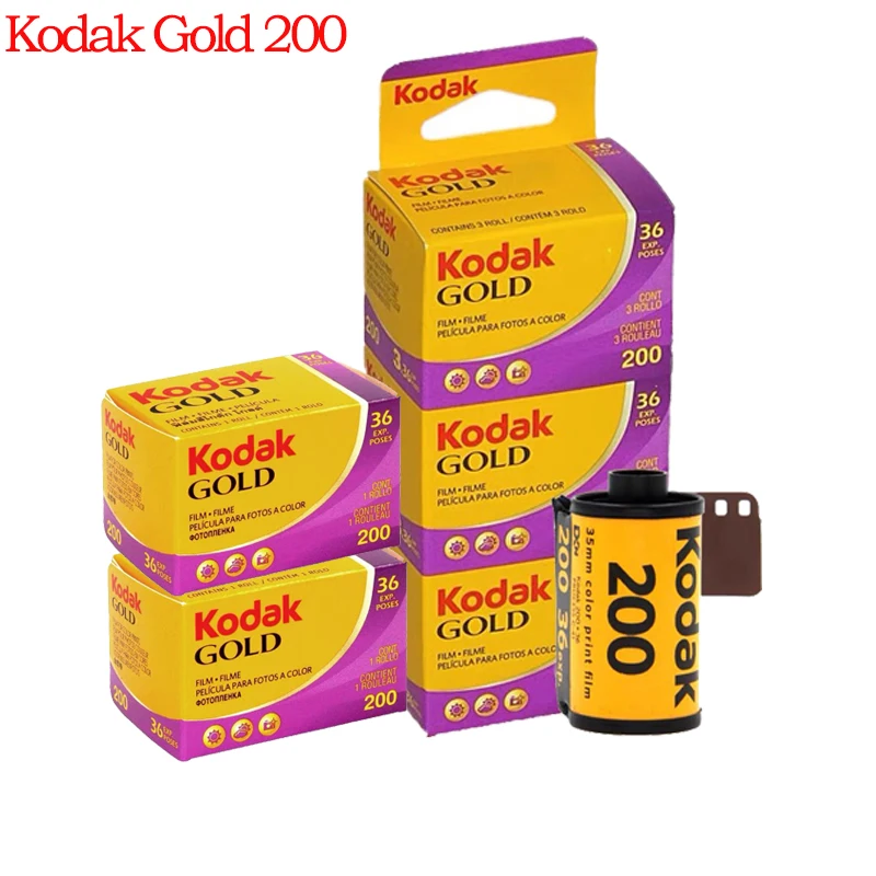 KODAK Gold 200 Color 35mm Film 36 Exposure per Roll Fit For M35 / M38