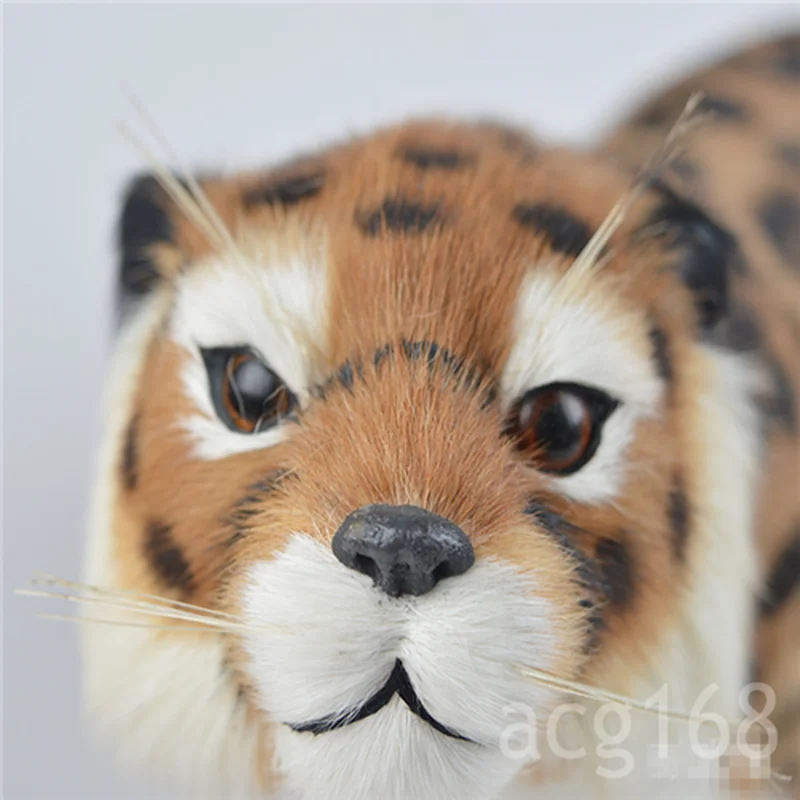 Большой Simulaiton Leopard игрушки милые мягкие модели животных плюшевые куклы ребенок подарок 55 см* 20 см Плюшевые