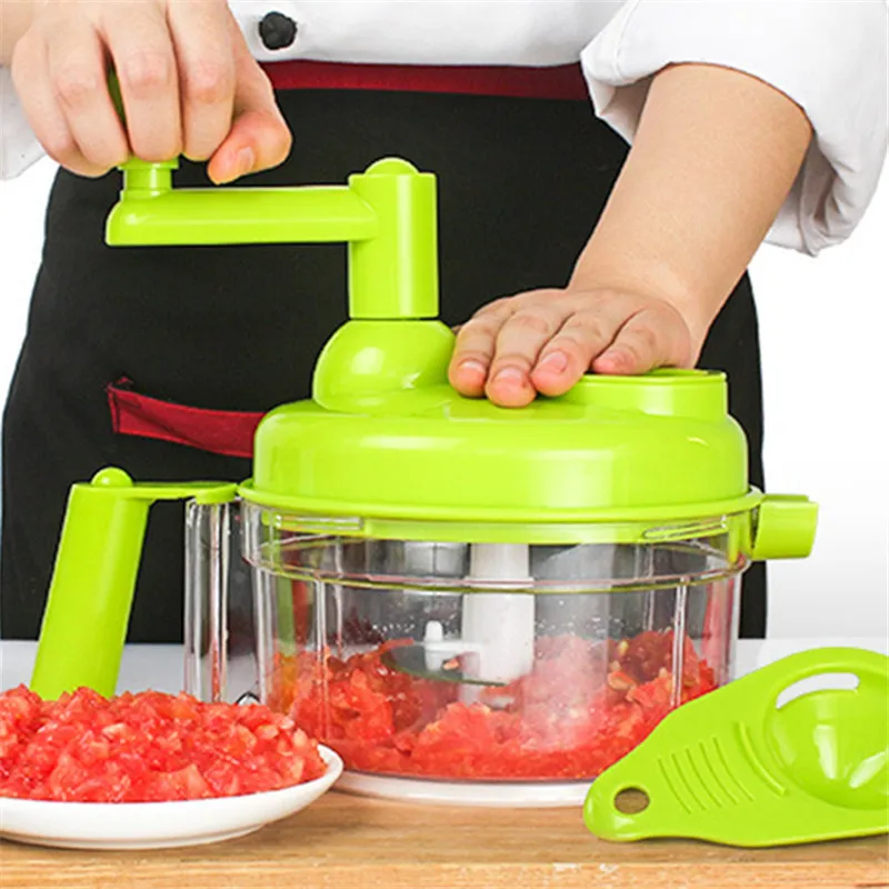 

Kitchen MultiFunction Household Manual Vegetable Shredder Food Processor Machine Shredder Meat Chopper Slicer Gadget Accessories
