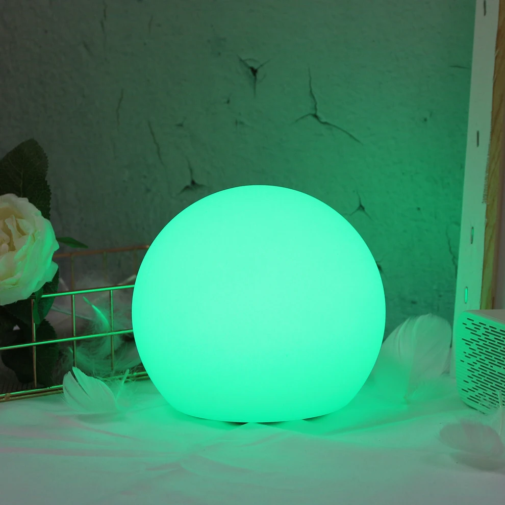D15/20 см мяч WiFi умный стол с сигналами "красный-зеленый-синий светодиодный лампа работает с Amazon Alexa Google Home голосовое Управление мобильное приложение светодиодный окружающей среды ночные огни