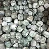 100g Natural Green Emerald Auspicious Jade Crystal Tumbled Polished Stones Decor Natural Stones and Minerals 4