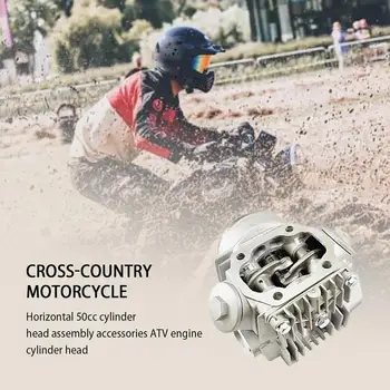 

Components Cylinder Head Assembly 50 50cc Kids ATV Quad Cylinder Head Componet for Car and Vehicle Replacement Accessory