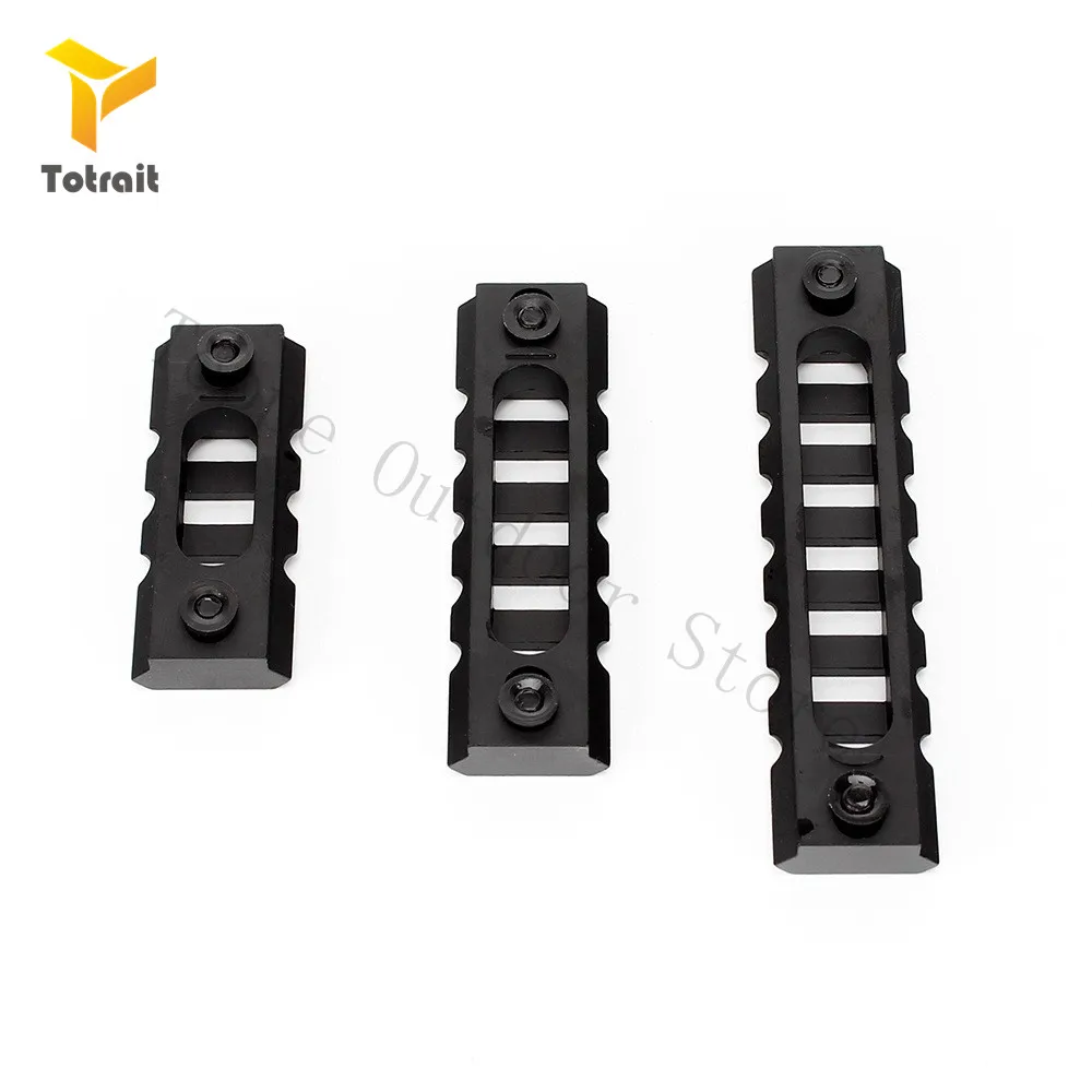 TOtrait Tactical Keymod Rail Base Mount 3 5 7 планки подходят для Picatinny Weaver 20 мм Rail страйкбол пистолет принадлежности для охоты