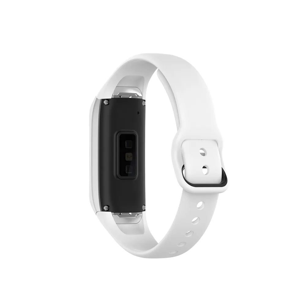 Силиконовые спортивные часы ремешок на запястье ремешок для samsung Galaxy Fit SM-R370 SM R370 Смарт браслет Ремешки для наручных часов аксессуары