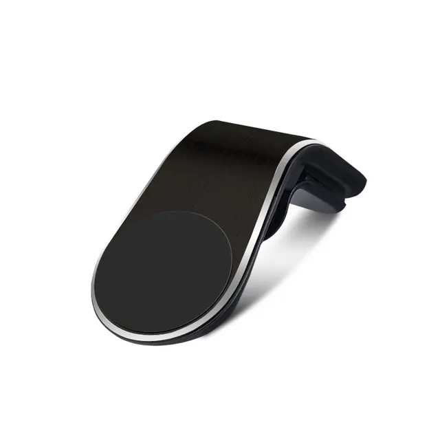 1pcs Car Phone Holder L Type Air Vent Clip Stand Car accessories For Land Rover Ranger Freelander Evoque Rover Sport Evoque L322 black