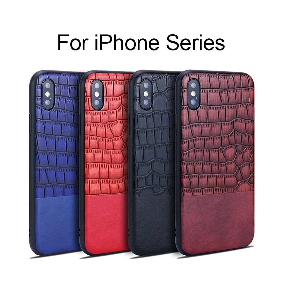 Чехол из искусственной кожи для iPhone 11 Pro Max бизнес хорошая задняя крышка на ощупь