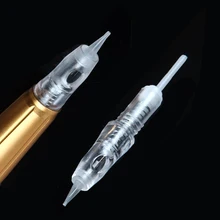 

30pcs Free Shipping Permanent Makeup Machine Needles Eyebrow Lip 1P for Tattoo Machine Cartridge Needles Rotary Machine Pen
