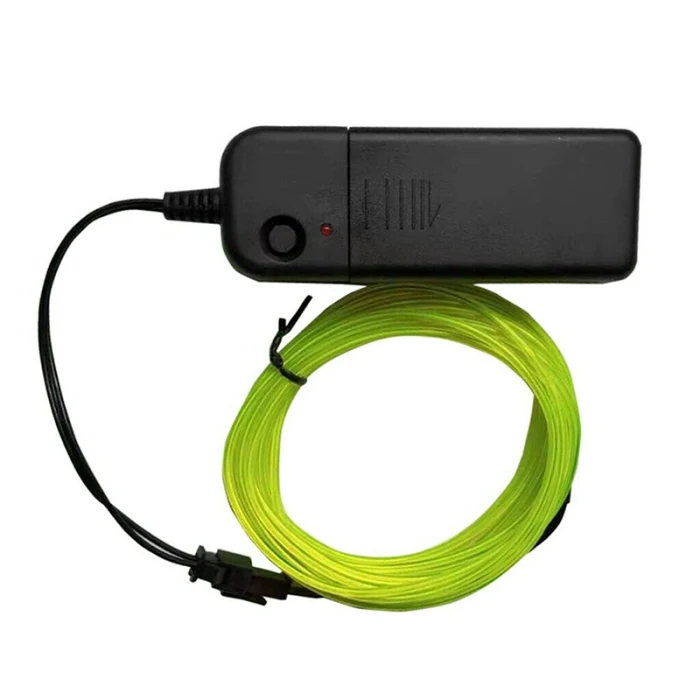 RGB цветной светодиодный светильник гибкая фигурка для игрушки Хэллоуин вечерние украшения автомобиля QP2