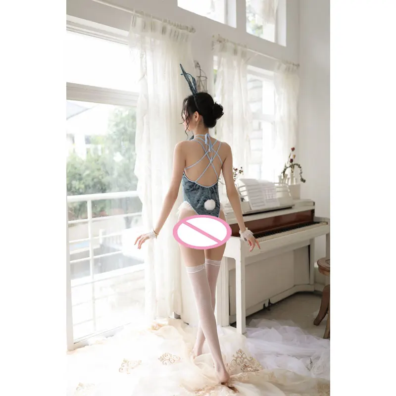 Bunny Girl Erotic Costumes for Adults Women Role Play Bunny Girl Uniform Outfit Sexy Erotic Cosplay Lingerie Underwear