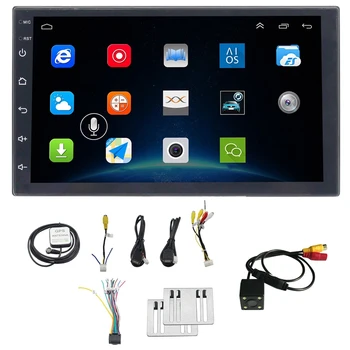 

7 Inch 2 Din Car Gps Radio Player Android 8.1 Universal Radio Gps Navigation Audio Player(Camera)
