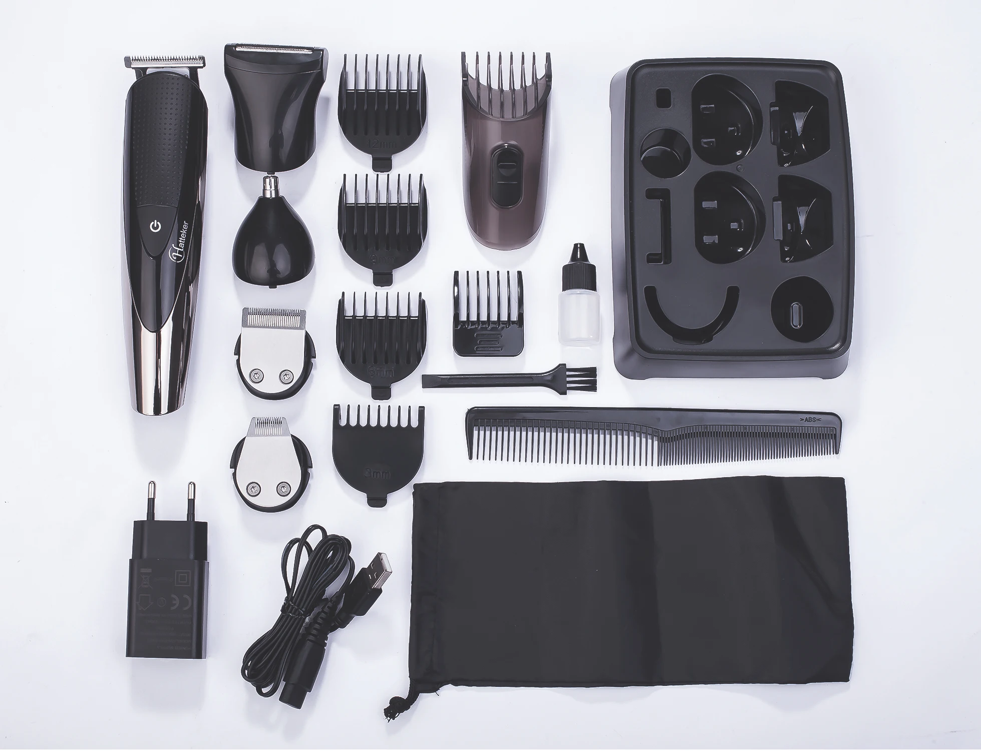 Professional Hair Clipper Men Rechargeable electric razor 5 in 1 Hair Trimmer hair cutting machine beard trimer 598 hair clipper hair trimmer