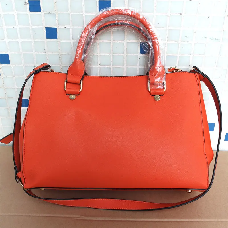 SHUNRUYAN новая женская сумка брендовый дизайн Модная Повседневная сумка для покупок сумка через плечо сумка на молнии женская сумка - Цвет: Оранжевый