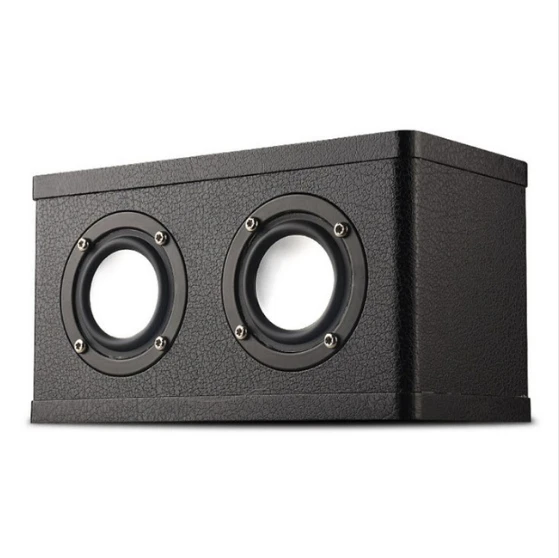 

Wooden Speaker Stereo 2.0 Desktop Wireless Bluetooth Speakers Subwoofer 3D Stereo surround Bass Speaker Support TF MP3 Player