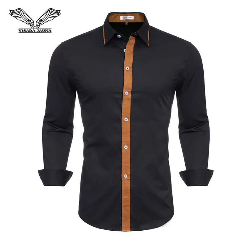 Мужская Повседневная рубашка, приталенная Мужская Повседневная рубашка на пуговицах с длинным рукавом, официальная одежда, рубашки для мужчин, мужская одежда, Camisa N5144