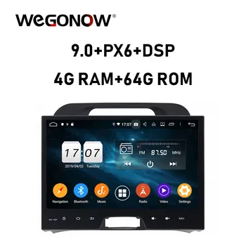 

IPS 10.1" Android 9.0 4G RAM 64G ROM 8 Core Bluetooth5.0 Wifi GPS navi Map Car DVD Player RDS Radio For kia Sportage 2010-2014