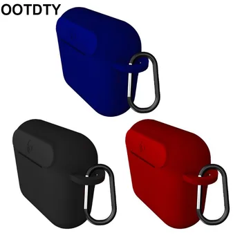 

Silicone Earphone Case Protective Cover Shell with Carabiner for Skullcandy Indy
