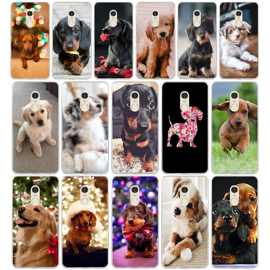 108Fg Bassotto Teckel Dackel Dog Custodia Morbida In Silicone Tpu Cover Per Xiaomi Redmi 7 7A Note 4A 4X 6 Pro 6A 7
