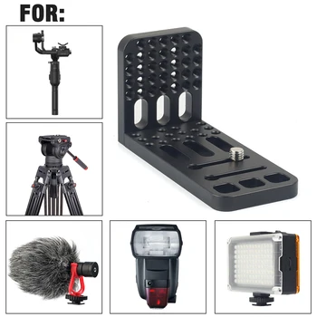 

ADAI Camera Universal Quick Release Plate Holder Handle for Camera Tripod Gimbal