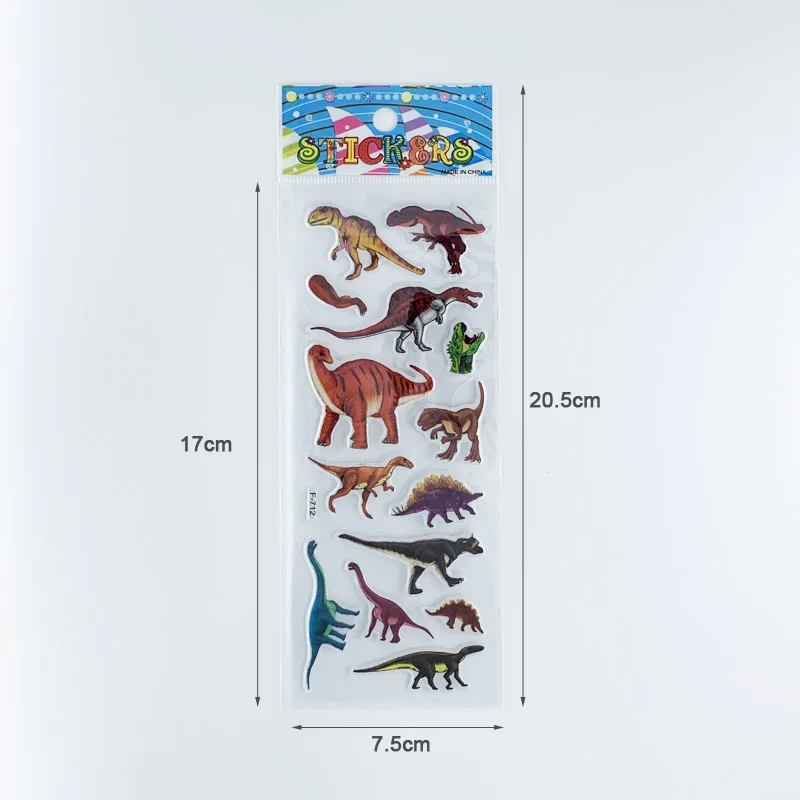 10/30/50PCS Jurassic Dinosaur Movie Stickers Funny Animal Sticker