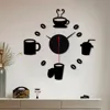 Frameless Diy Wall Mute Clock 3d Mirror Sticker Home Decor Wall Mute Clock 12-hour Display Wall Clock With Time Mark 50x50cm 4