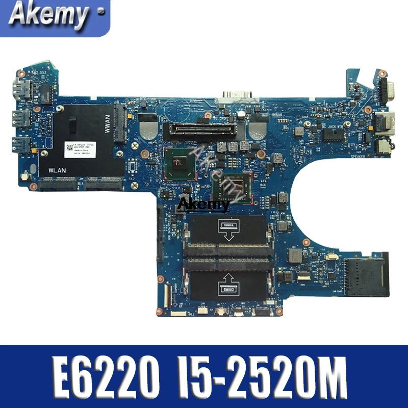 

For DELL Latitude E6220 Laptop Motherboard I5-2520M CN-0R97MN 0R97MN R97MN Tested 100% work