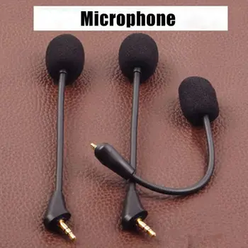 

Mini Portable Microphone Earpads Cable Headphone Microphone for HYPERX Cloud II Core Silver Gaming Cloud Alpha S