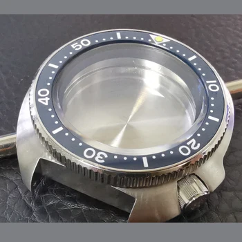 

Solid 43mm Stainless Steel Abalone 6015 Modification Case 20Bar Waterproof Sapphire Fit NH35A/SKX007/SBBN031 Movement